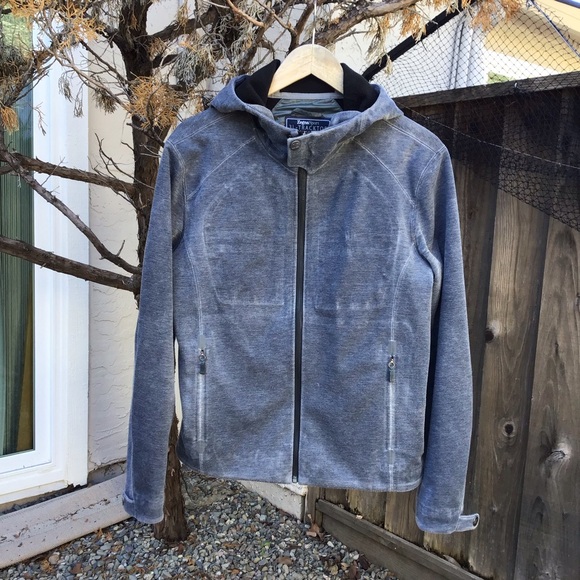 Zegna Sport 3L Tracktop Triple Layer Hooded Jacket Gray Size M Ermenegildo